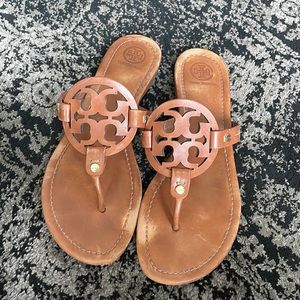 Tory Burch Miller Sandals Tan